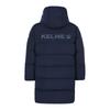 Kelme Kids' Padded Winter Jacket, Lightweight, Warm, and Cold-Weather (Blue, Size 130)