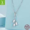 Lily Of The Valley Pendant S925 Sterling Silver Flower Beads Premium Bracelet Beaded Accessories Necklace Diy