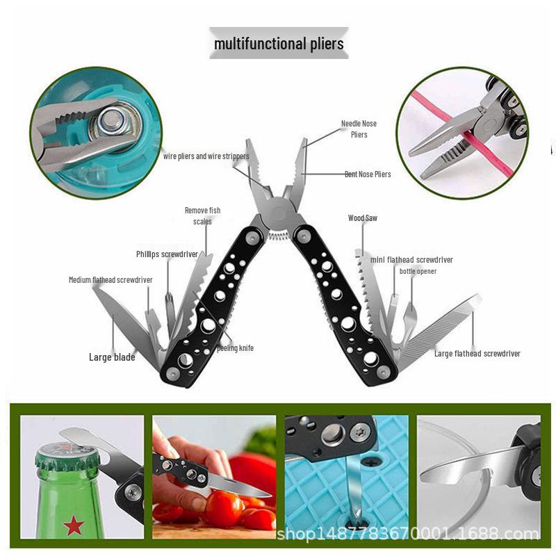 Waterproof Outdoor Adventure First Aid Kit & SOS Survival Set