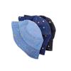 Retro Fisherman's Hat Windproof Sun Cap New Flower Embroidery Cowboy Hat  Autumn