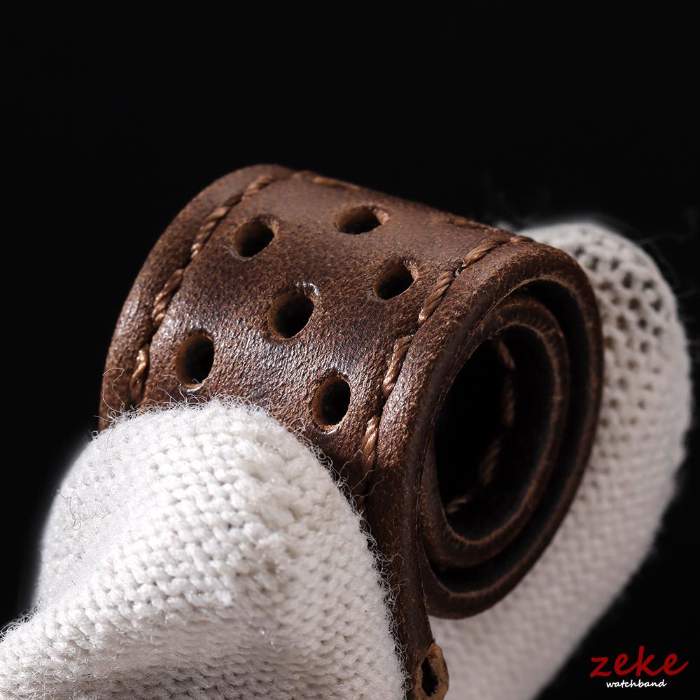 Vintage Echtlederarmband für Omega für Samsung Galaxy Watch 6 5 4 Weiches Rindsleder Atmungsaktives Armband 18 20mm 22mm Armbänder