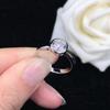 Women's PT950 Platinum Jewelry Ring, 1-Carat Solitary-Mounted Moissanite, Luxury Daily Wear