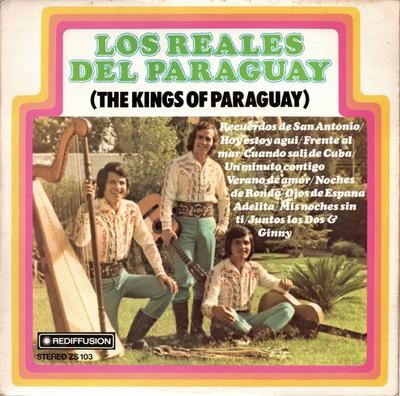 LP platňa LOS REALES DEL PARAGUAY - Los Reales Del Paraguay (The Kings ZS103 Rediffusion 1972 UK Latinské Použité