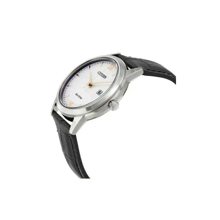 Citizen Ecology Drive Collectie Lichtaangedreven Kwarts Uurwerk Echt Lederen Band Horloge AW1236-03A