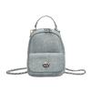 Denim Chain Portable Small Backpack Female New Backpack Female