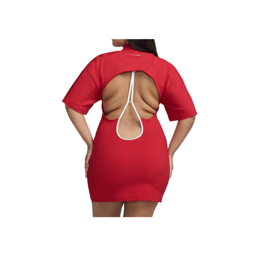 strapless open back dress Selma Short A-Line Dress