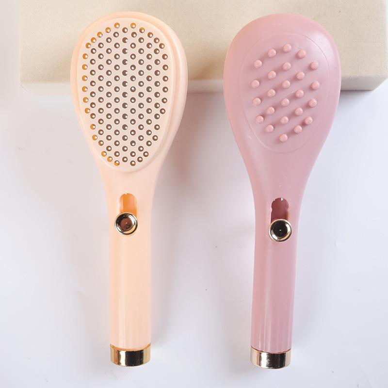 Einziehbarer Antistatischer Massagekamm - Flauschiges, Haarschonendes Reinigungswerkzeug