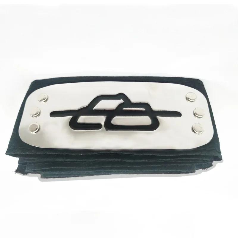 Anime Figures Headbands Guard Ninja Accessories Uzumaki Hatake Kakashi Head Belt Cosplay Props Kids Toys Cool Gift