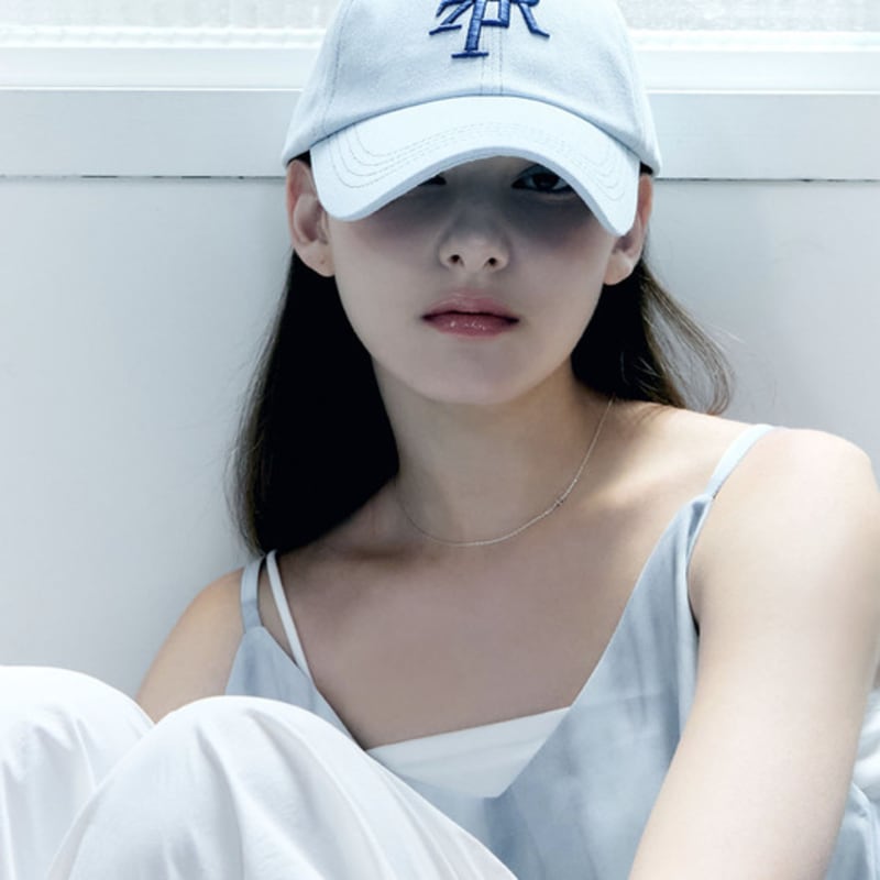 Oart Signature Typo Stitch Cap [LIGHT BLUE]