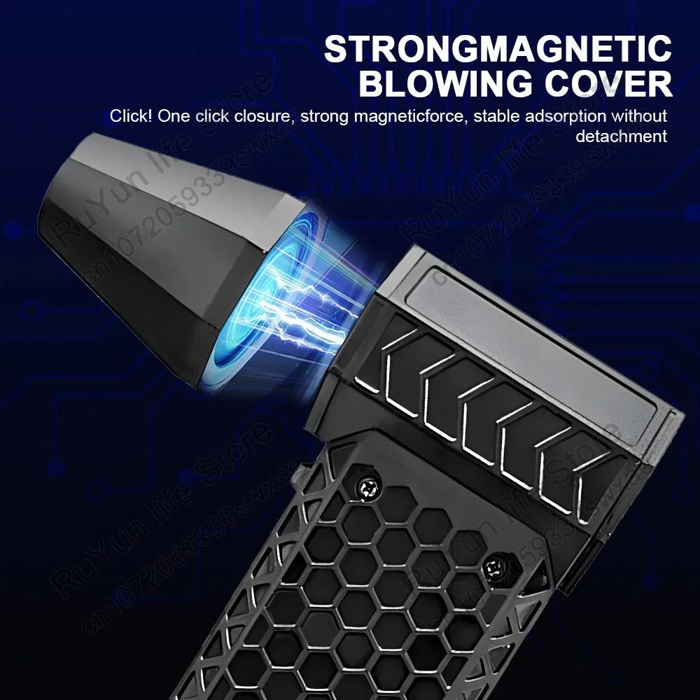 CAER Turbo Jet Violent Fan with Storage Bag 130000RPM Wind Speed 52m/s Portable Mini Air Blower Handheld Car Dust Blowing Tools