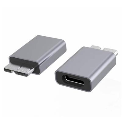 Usb 3.1 Type C Female To Micro Usb 3.0 Male Connector Adapter External Mobile Hard Disk Box