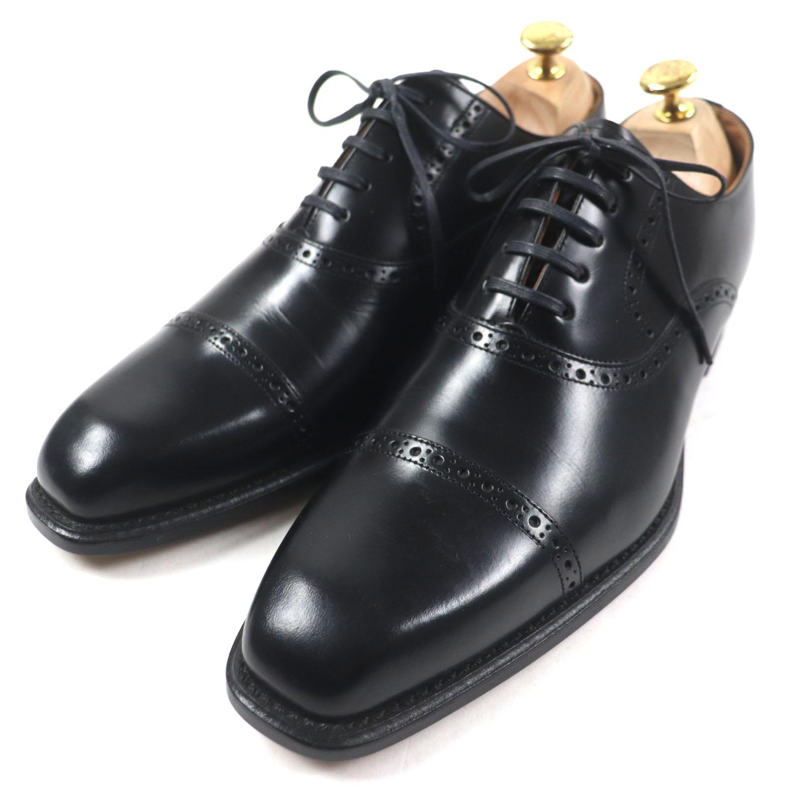 

Pristine REGAL Leather shoes Straight tip, perforation, inner wing leather mens Used