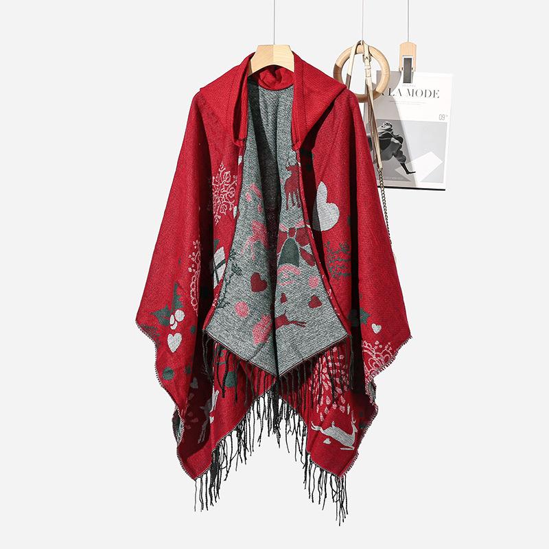 Pele amigável e respirável quente e versátil casa, outono e inverno xale de viagem feminino, capa grossa, cobertor de ar condicionado