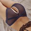 Open Crotch Panties for Sex Lace Transparent Underwear Women Open Crotch Briefs Sexy Lingerie Stretch Thongs Culotte Femme M -XL