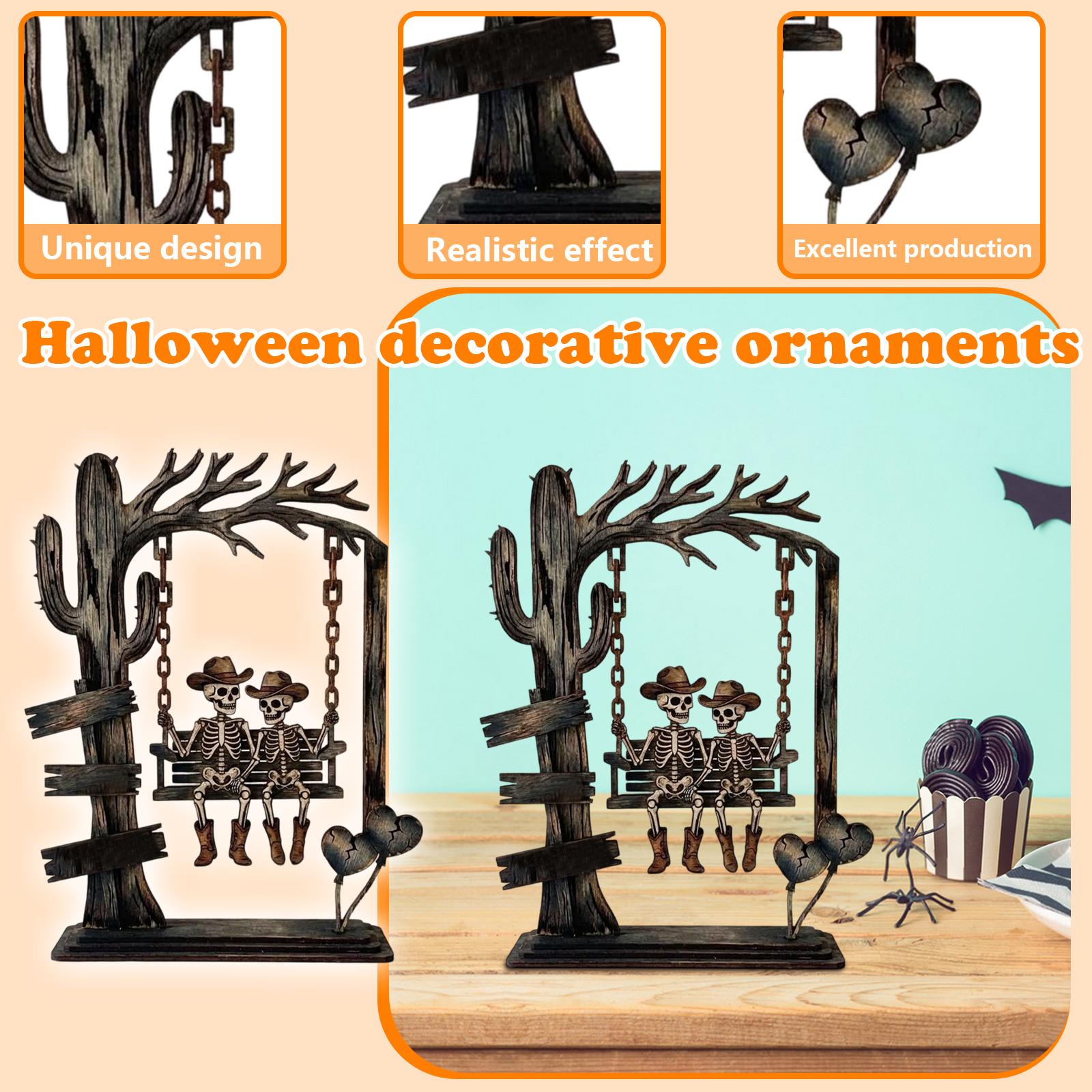 Skeleton Couple Wedding Topper Quirky Funny Decoration for and Christmas Tree Ornament One Size