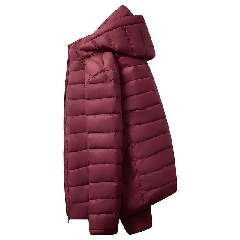 Women Winter Coat Ultra Light White Duck Down Jacket Slim Women Winter Puffer Jacket Portable Windproof Down Coat