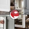 1pc 1m/3meters Silicone T-Shaped Door Draft Stopper Windproof Weather Stripping Self-adhesive Seal Strip Side of Door Frame
