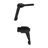 2Pcs M4 M5 M6 M8 Clamping Lever Machinery Adjustable 7-Shaped Handle Locking External Male Thread Knob