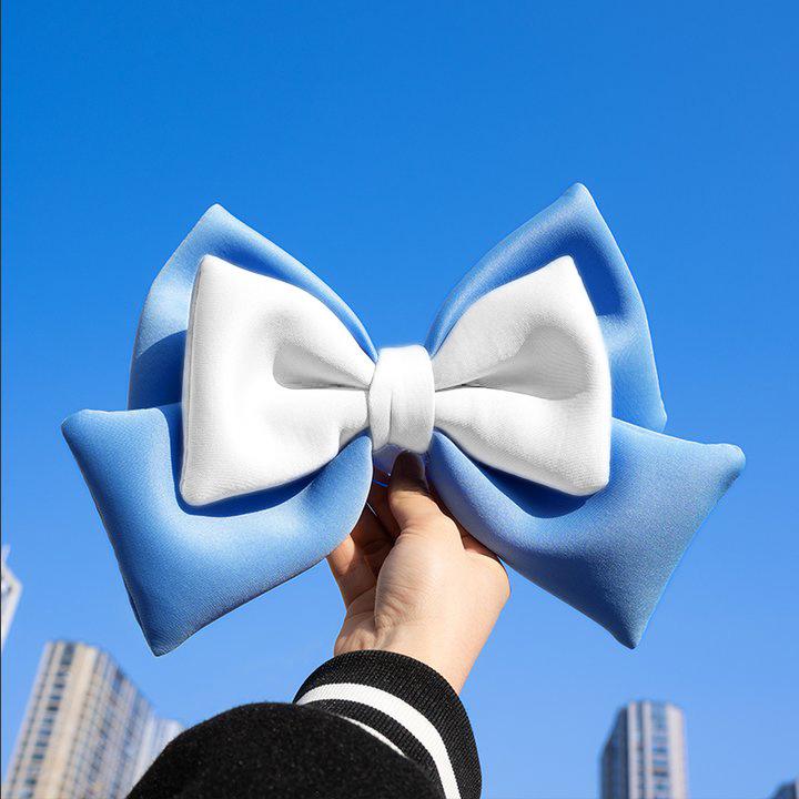 Motorradhelm Rückenlehne Schleifendekoration für Integralhelme