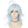 Perucă lungă albastru deschis Cosplay Anime Kemono Jihen Akira Costum Peruci de petrecere din păr sintetic rezistent la căldură