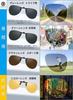 [SOXICK] Clip-on Sunglasses, Polarized, Yellow, for Night Driving, Flip-up Style, UV Protection, for Night Driving, Clip-on Sunglasses, Attaches To