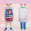 Robot Halloween Cosplay Costume Unisex Polyester Creative Design For Adults Kids Party
