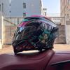 Motorcycle helmets Men's and women's locomotive full helmets Bluetooth peel-off helmets Electric vehicle helmets