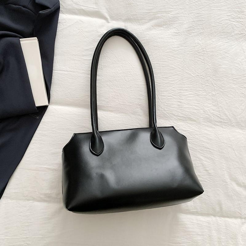 

Premium sense large capacity retro tote bag women s 2025 autumn new fashion versatile commuter shoulder bag