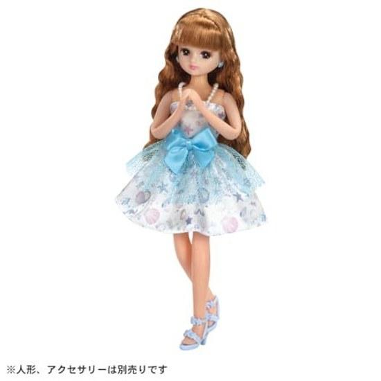 Takara Tomy Licca-chan Dress LW-02 Marine Party Dress-Up Toy Pretend Play Ages 3 Up