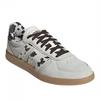 Womens/Ladies Sleek Cow Print Leather Trainers