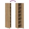 Highboard 2 pcs Artisan Oak 30 x 42.5 x 185 cm