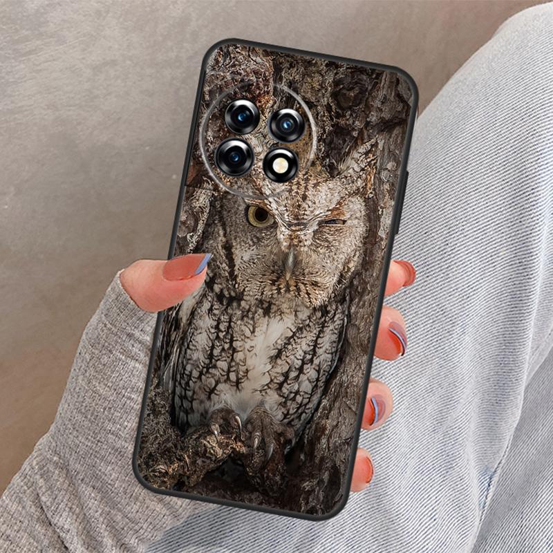 Camouflage Owl Cover For OnePlus Nord 4 3 CE 2 Lite N20 N10 N30 OnePlus 8T 10T 13 13R 12 12R 11 10 Pro Case