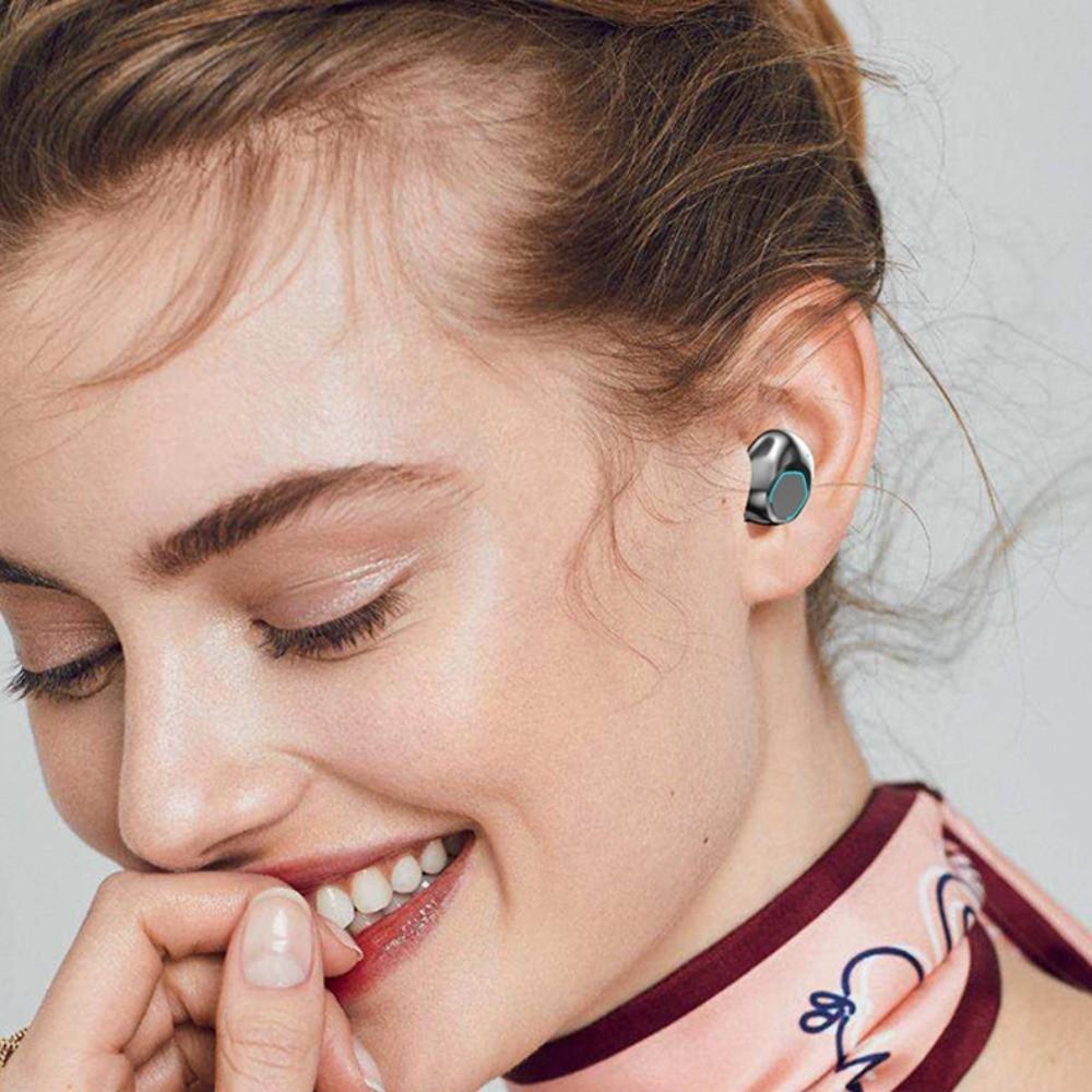 LED Display Wireless Bluetooth Earphones Noise Reduction Bluetooth Headphone Sports