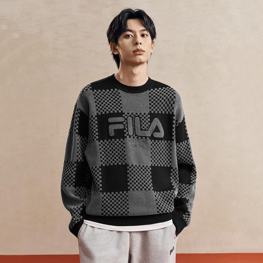 FILA ORIGINALE Sweater Unisex Black F51U619402F-BK