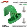 OTOM Rear Brake Oil Pipe Clamp for KX250F/KX450F Motorcycle Modification.