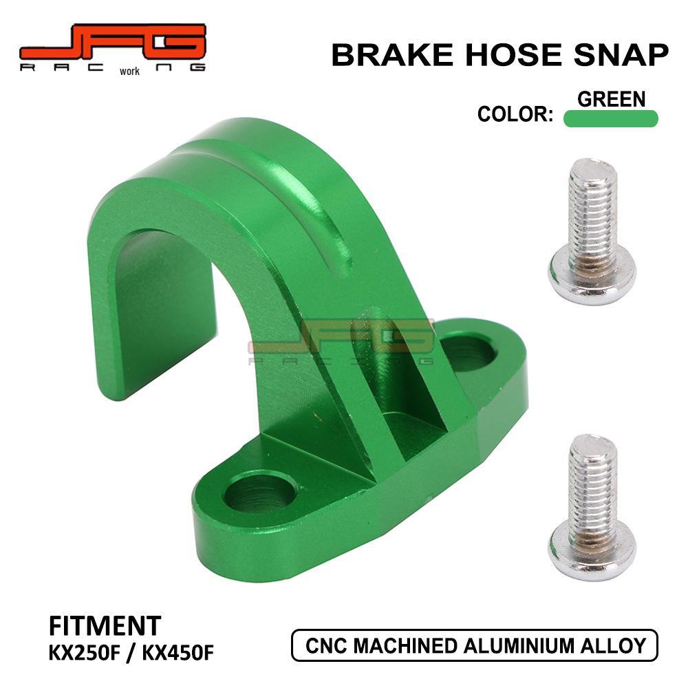 OTOM Rear Brake Oil Pipe Clamp for KX250F/KX450F Motorcycle Modification.