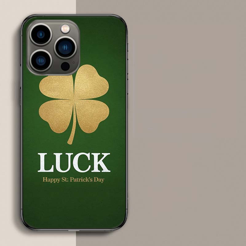 Lucky Affirmations Phone Case For Iphone 17 Air 15 Pro 14 Plus 16 Pro Max 17E 16E 12 13 Mini 11 Cover Cute Fundas