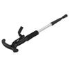 Outdoor Walking Stick High Strength Aluminum Alloy Hiking Poles AntiSlip Canes for Elderly(Black )