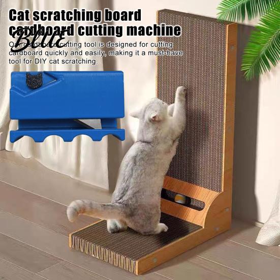 Creative Cardboard Cutter Scratch Stripping DIY Scratching Cat Scratchers for Cats Board Neat Tool Handheld
