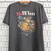 Vintage 80s 90s The Who 25th Anniversary T-Shirt 25th English Hard Rock Power Pop Band Merch Tee Size L