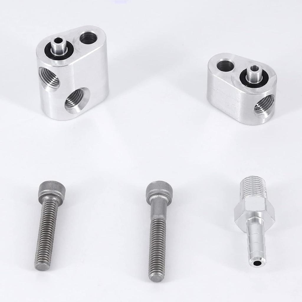 LS Throttle Body Bypass Hose Kit LS Coolant/Steam Port Crossover Hose Kits