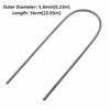 2PCS Durable 220V Heating Coils 1500W Silver High Resistance Wire Furnace Heater Wire Industry