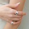 SULTANA Modern heart ring