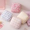 Heart Pattern Sanitary Pads Bag  Large Zipper Heart Style Cosmetic Makeup Bag Cute Portable Lipstick Makeup Case Organizer Bags