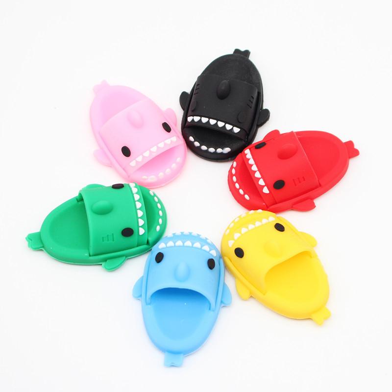 Dollhouse Bjd Shark Shoes Cute Cartoon Small Cloth Ob11 Home Slippers Miniature Model