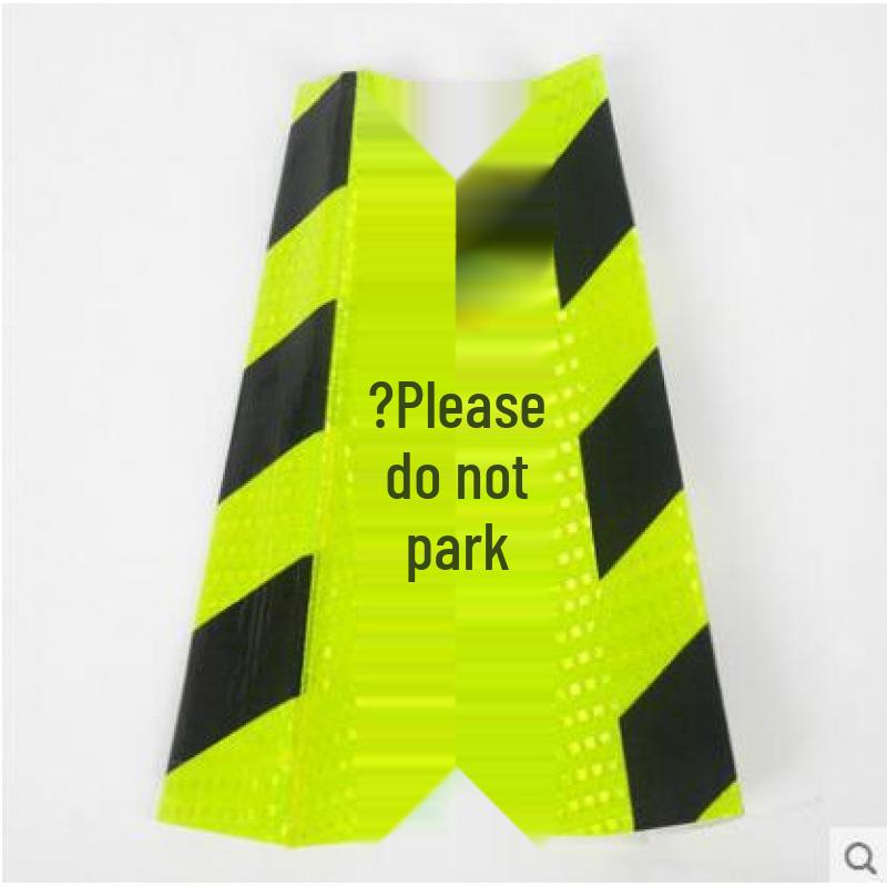 Reflective Road Cone Sleeve and Lattice Traffic Sticker Set