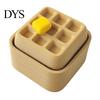 Window Ornament Keychain Pendant, Decorative Mechanical Balance Figurine, 3D Printed Stress Relief Fidget Toy Toy, Waffles Charm Desktop