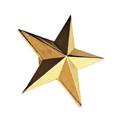 Fashionable Star Brooch Five Pointed Star Badge Costume Decoration Accessory Stylish Women Clothing Embellishment