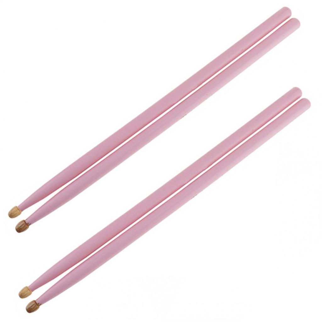 2 Pairs 5A Colorful Maple Wood Drumsticks