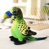 Cute Simulation Parrot Doll Plush Toy Zoo Peacock Doll Home Decoration Children's Soothing Doll